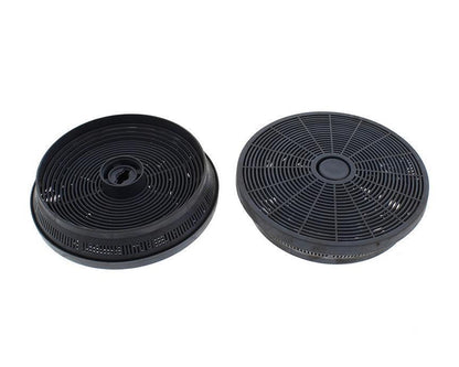 2 Pack Charcoal Carbon Cooker Hood Grease Filters for Indesit H961FIX(UK), HIG661IX, HIT761IX, HIG691IX - C00308167, C00384667