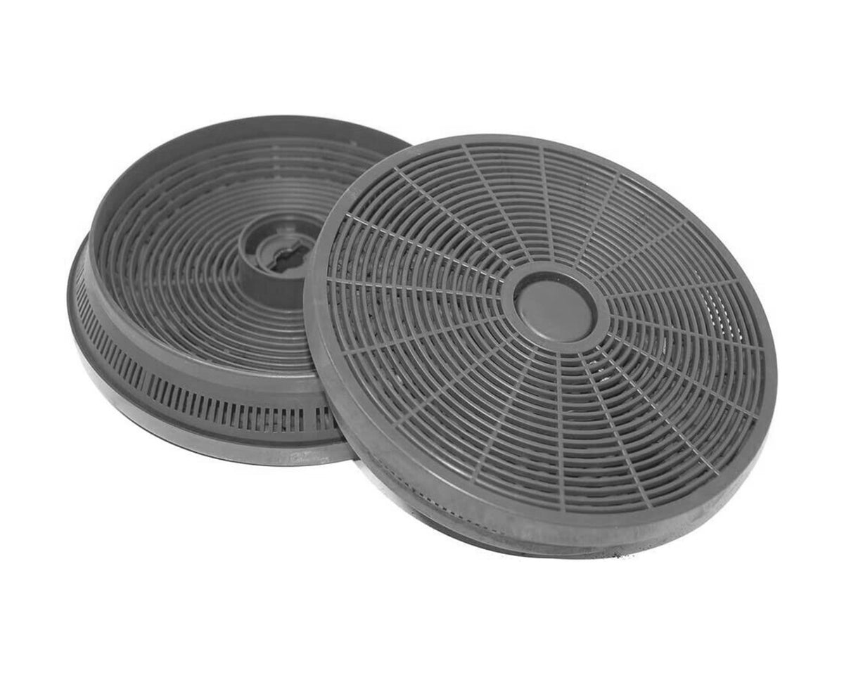 2 Pack Charcoal Carbon Cooker Hood Grease Filters for Indesit H961FIX(UK), HIG661IX, HIT761IX, HIG691IX - C00308167, C00384667