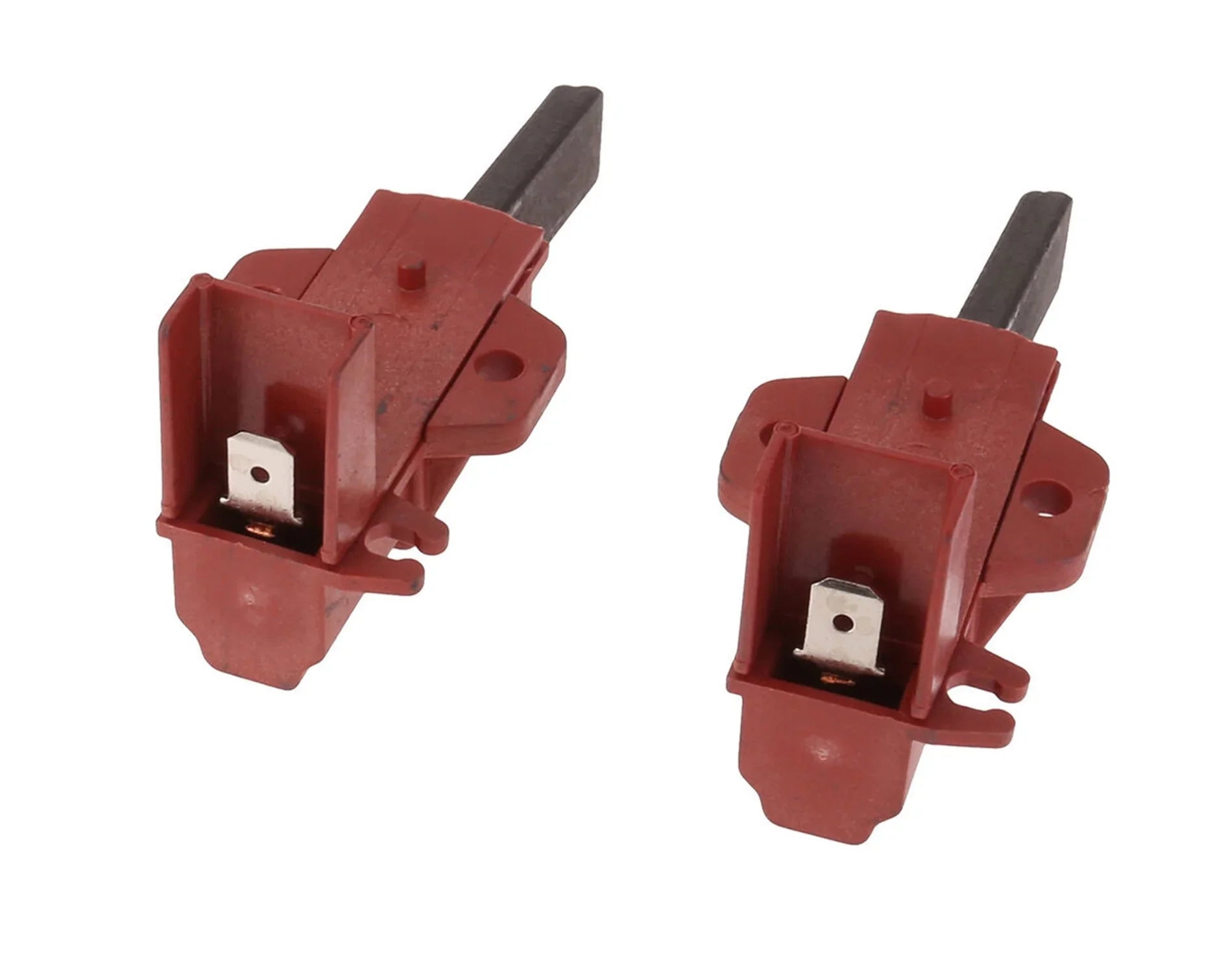 Washing Machine Welling Motor Carbon Brushes PA66 Type for Logik LIW814W15, L712WM13, L914WM20, L712WM20, L814WM15, Proaction A105QWJ, WMNS610P - Mersey Spares