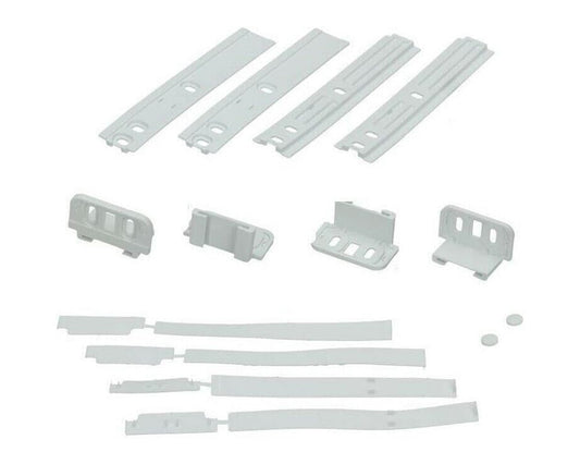 Genuine Fridge Freezer Integrated Door Hinge Fixing Slide Kit for Ikea CKF660, CKF670, FRIGORIFEROINTEGR9M, MKC00, MKC10, MKC40