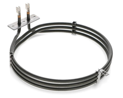 Genuine 3 Turn Fan Oven Cooker Heating Element 2000W for Smeg Cookers TR, TRA, TS series - 806890807, 806890882