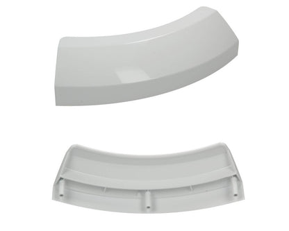 White Door Handle For Bosch Tumble Dryer WTE86101, WTE86180, WTE861F2 WTE861S1