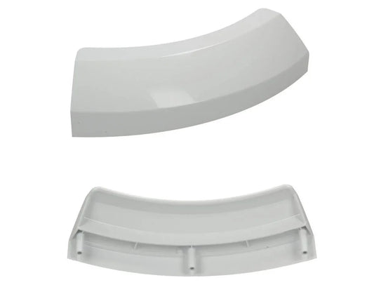 White Door Handle For Bosch Tumble Dryer WTS86581, WTV74100, WTV74103, WTV74104 - Mersey Spares
