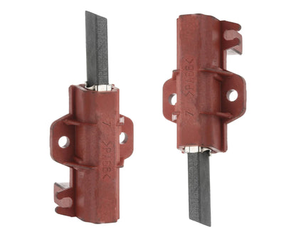 Washing Machine Welling Motor Carbon Brushes PA66 Type for Logik LIW814W15, L712WM13, L914WM20, L712WM20, L814WM15, Proaction A105QWJ, WMNS610P - Mersey Spares