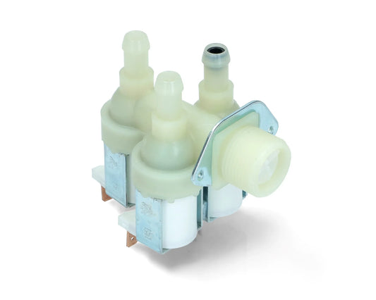 Washing Machine Triple 3 Way Solenoid 12L Capacity Water Inlet Valve for Miele - 1678012, 1678013, 1881620, 1881621, ES1713748 - Mersey Spares