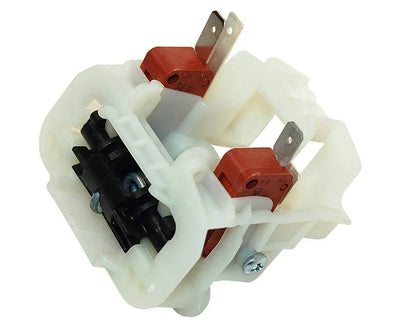 Dishwasher Door Interlock Catch Lock Switch for CDA, Smeg 697690208, Indesit C00316739, Whirlpool 481290508867 - Mersey Spares