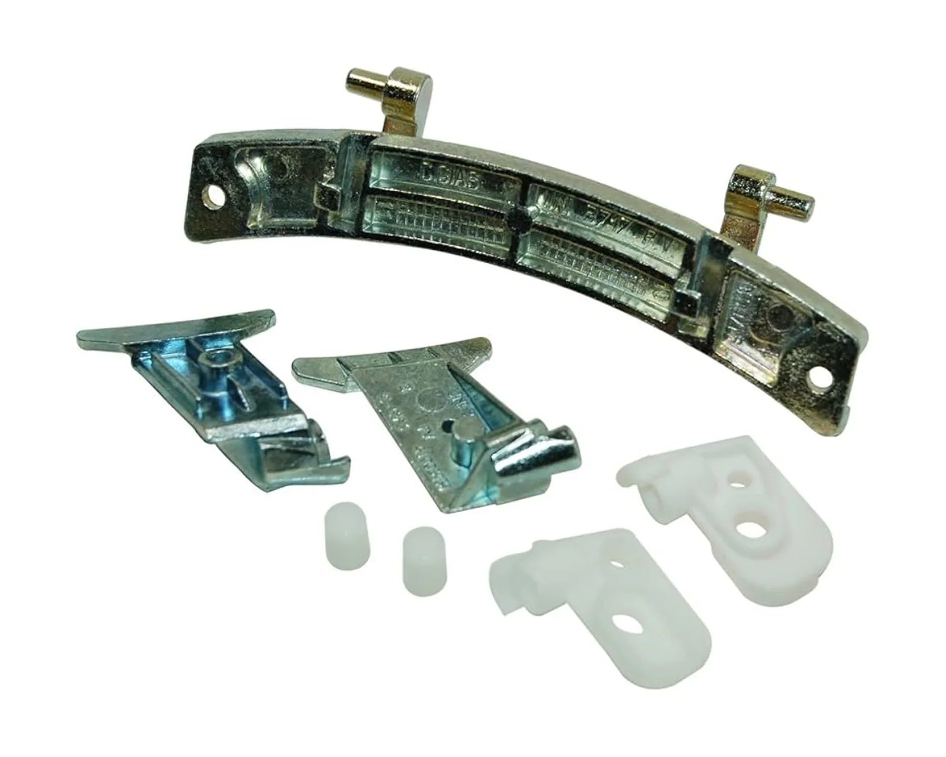 Genuine Washing Machine Door Hinge Kit for Candy Hoover ACS ALISE AQC AQUAVIVA CBD CBE CBL - 49001262, 91700102, 09201334, ES1951406, RS141500 - Mersey Spares