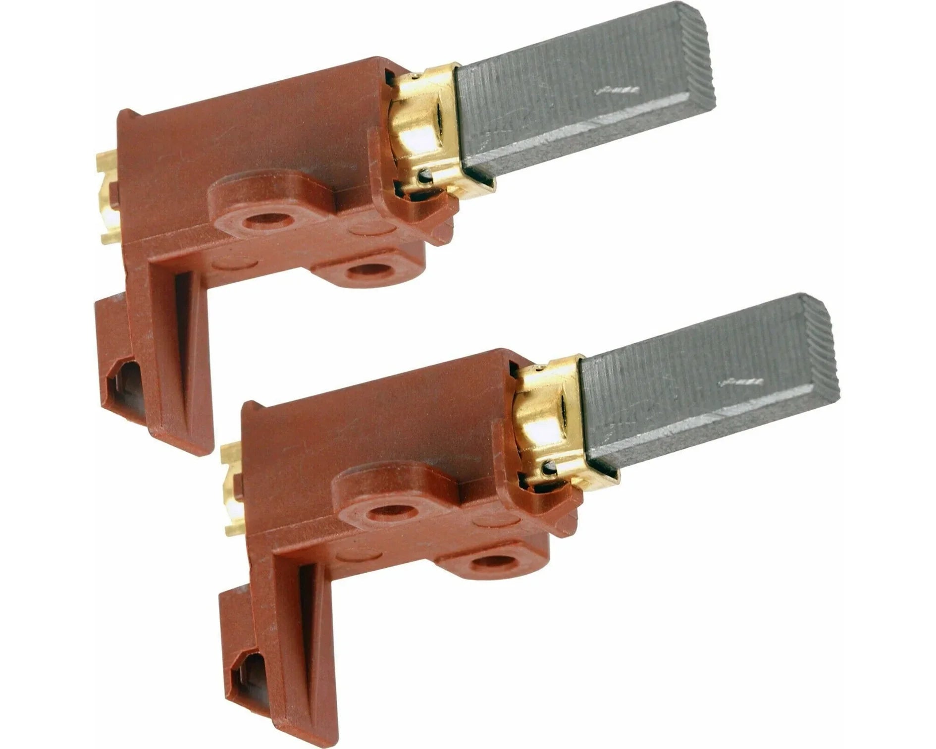 Carbon Brushes Set For Numatic Vacuum Motor DL21104T models NVQ380B-22 (3 Core Mains Lead), NVQ570-22, NVQ900-22, GB631 - Mersey Spares