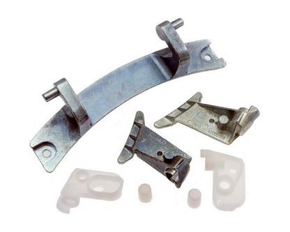 Genuine Washing Machine Door Hinge Kit for Candy Hoover ACS ALISE AQC AQUAVIVA CBD CBE CBL - 49001262, 91700102, 09201334, ES1951406, RS141500 - Mersey Spares