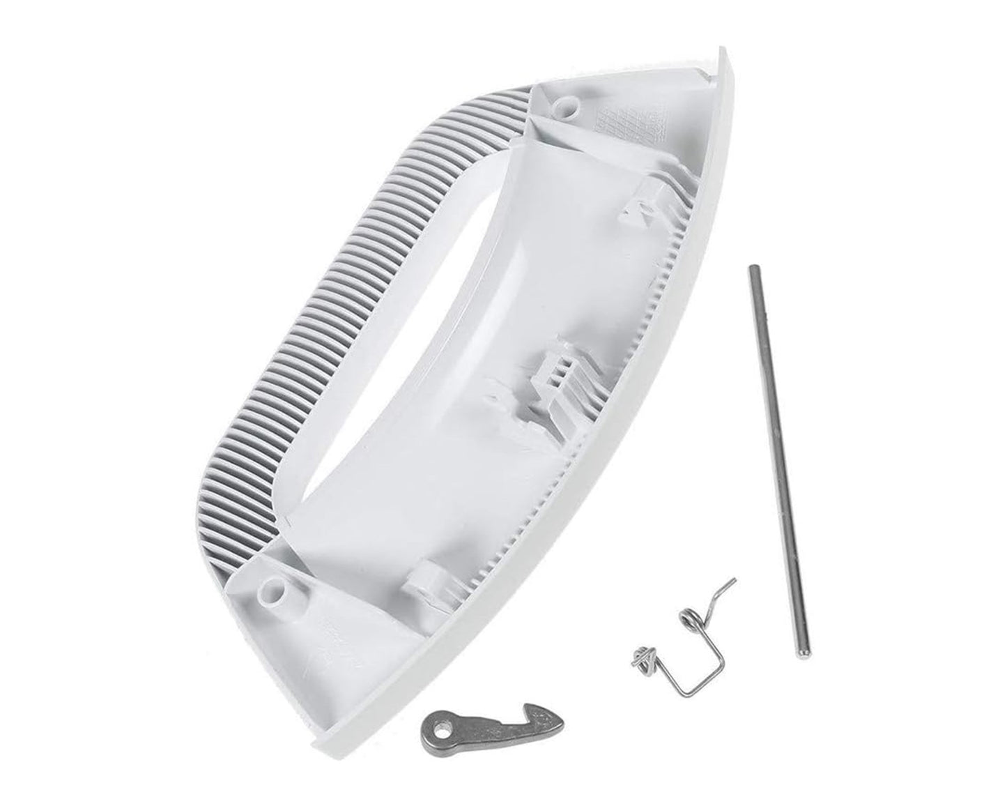 White Door Handle Lever Kit for Hotpoint Futura Washing Machine / Washer Dryers - C00507932, C00285747, C00287785, 2518108OH, J00339996