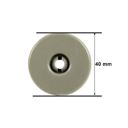 8 x Grey Lower Basket Dishwasher Wheels For AEG Electrolux Zanussi Tricity 50286964007 - ES573852