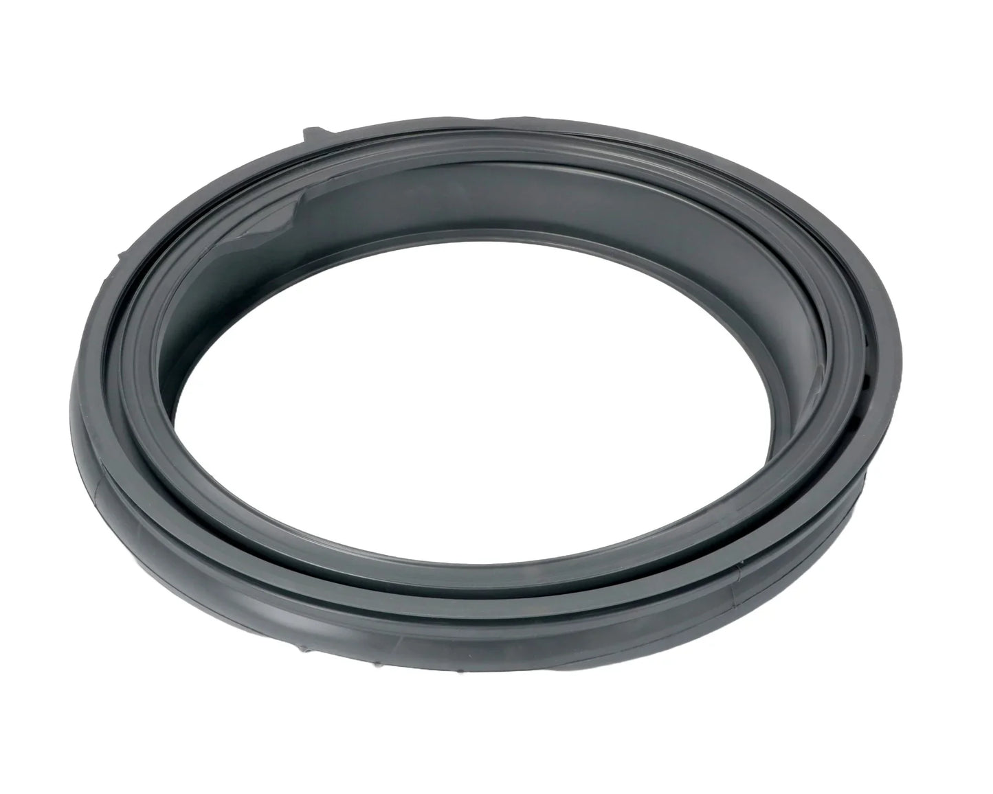 Genuine Washing Machine Rubber Door Seal Gasket Bellows for Hotpoint D340 Evo T-lip Jade Grey J00616969 - Mersey Spares