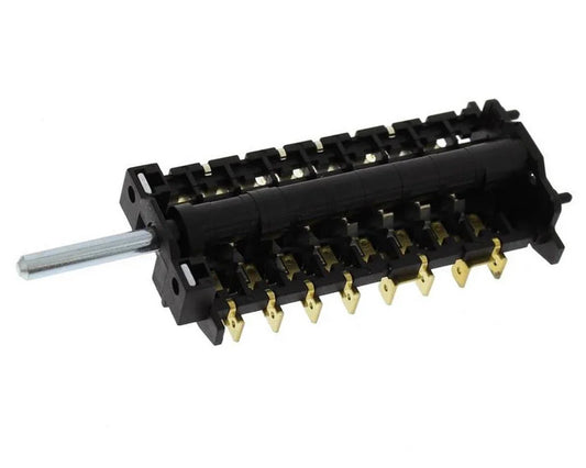 Oven Cooker 8 Position Function Selector Switch for Smeg - 811730383 811730241 - Mersey Spares