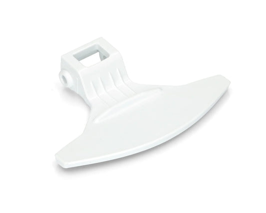 Door Handle for Beko Washing Machine White - 2813120100, 2813170100, ES1249056 - Mersey Spares