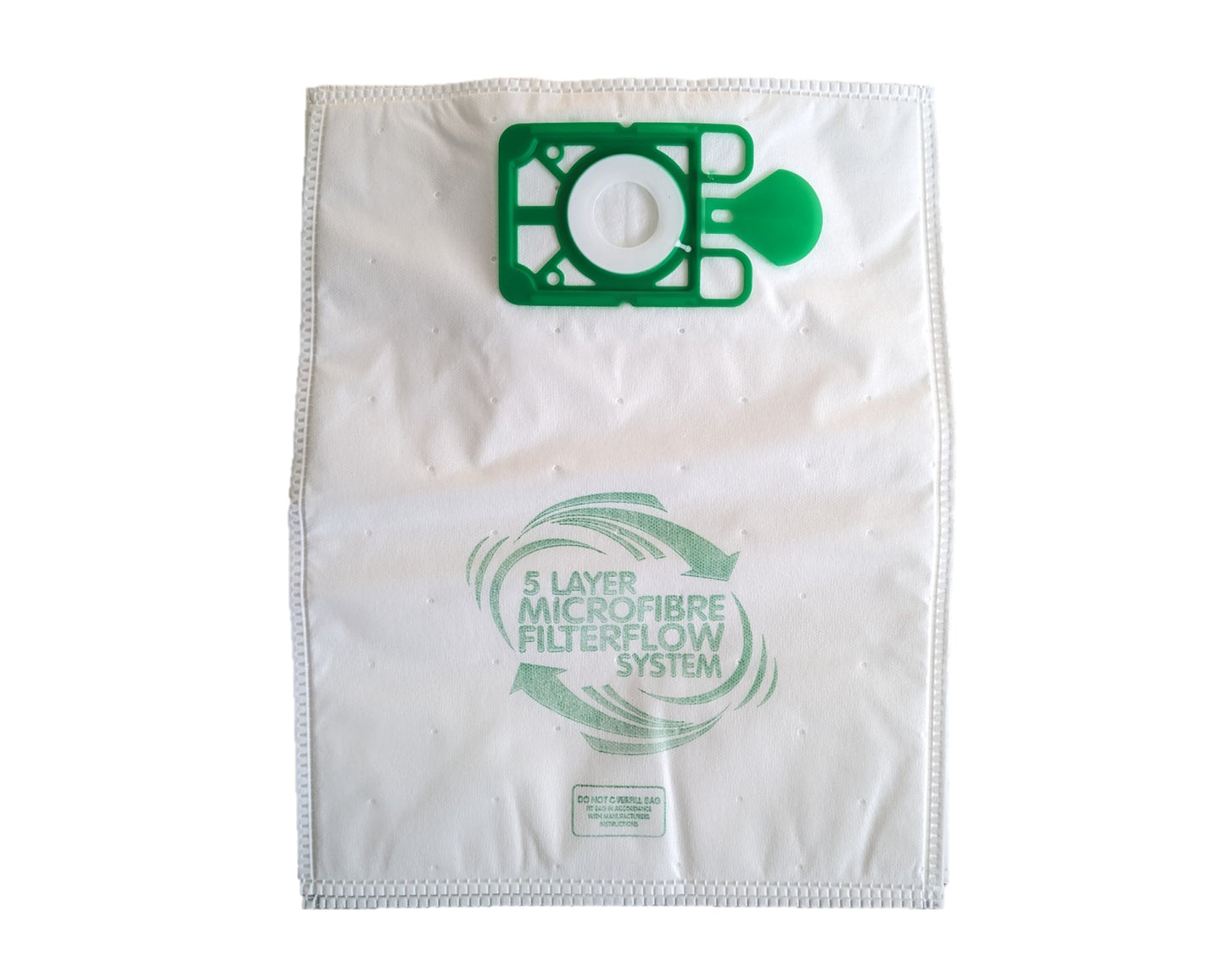 Microfibre 5 Layer Poly Dust Bags for Henry Xtra, Micro, Numatic, Hetty, Compact, Basil, James Vacuum Cleaners NVM-1CH (Pack of 10) - 604015, 907075