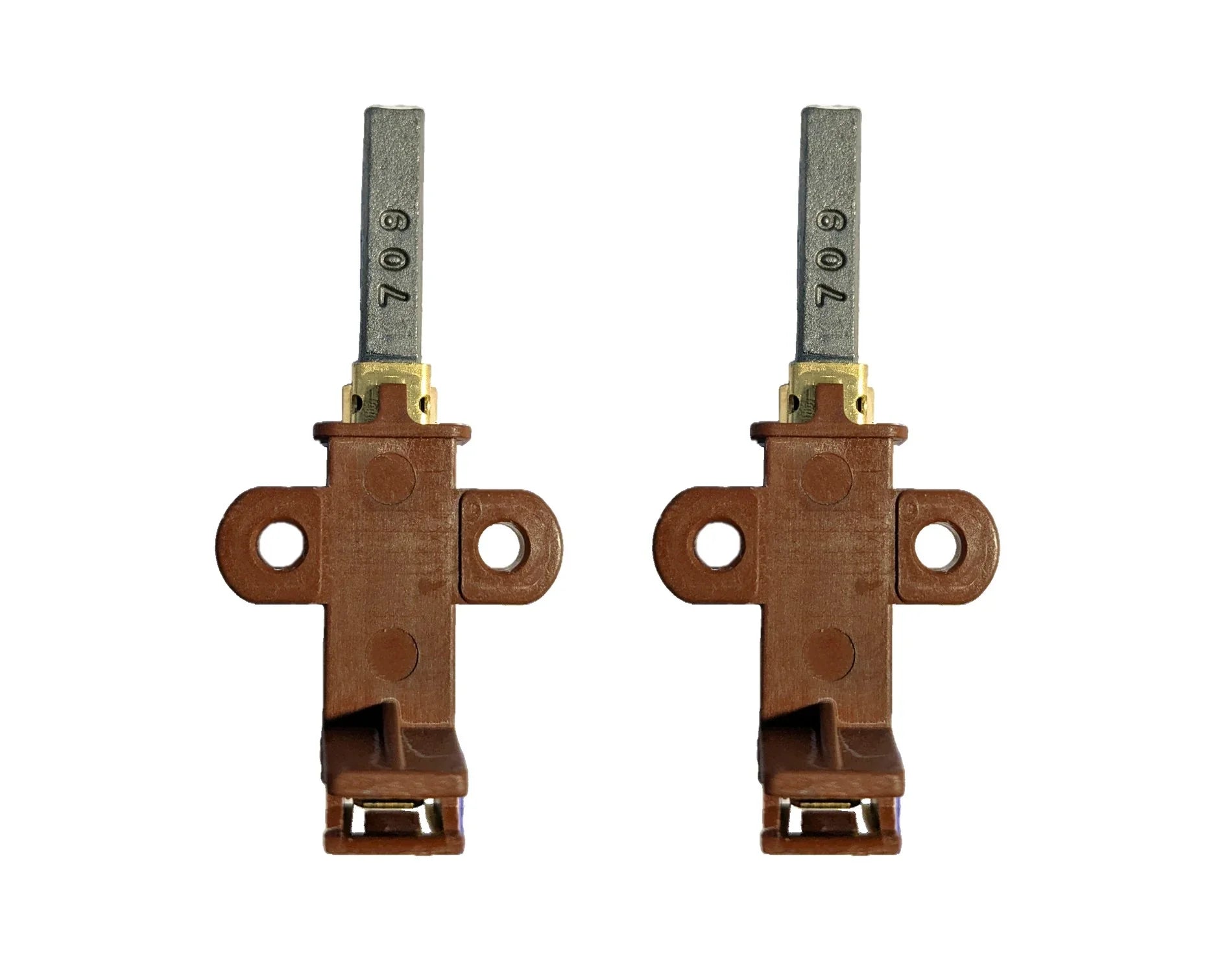 Carbon Brushes Set For Numatic Vacuum Motor DL21104T models HVR200-22, HVR200A, HVR200M, HVR200M-22, HVR200T, HVR200T-2, HVR200TM-2 - Mersey Spares