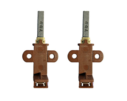 Carbon Brushes Set For Numatic Vacuum Motor DL21104T models NVQ370T-2, NVQ380-22 (2 Core Mains Lead), NVQ380B-22 (2 Core Mains Lead) - Mersey Spares