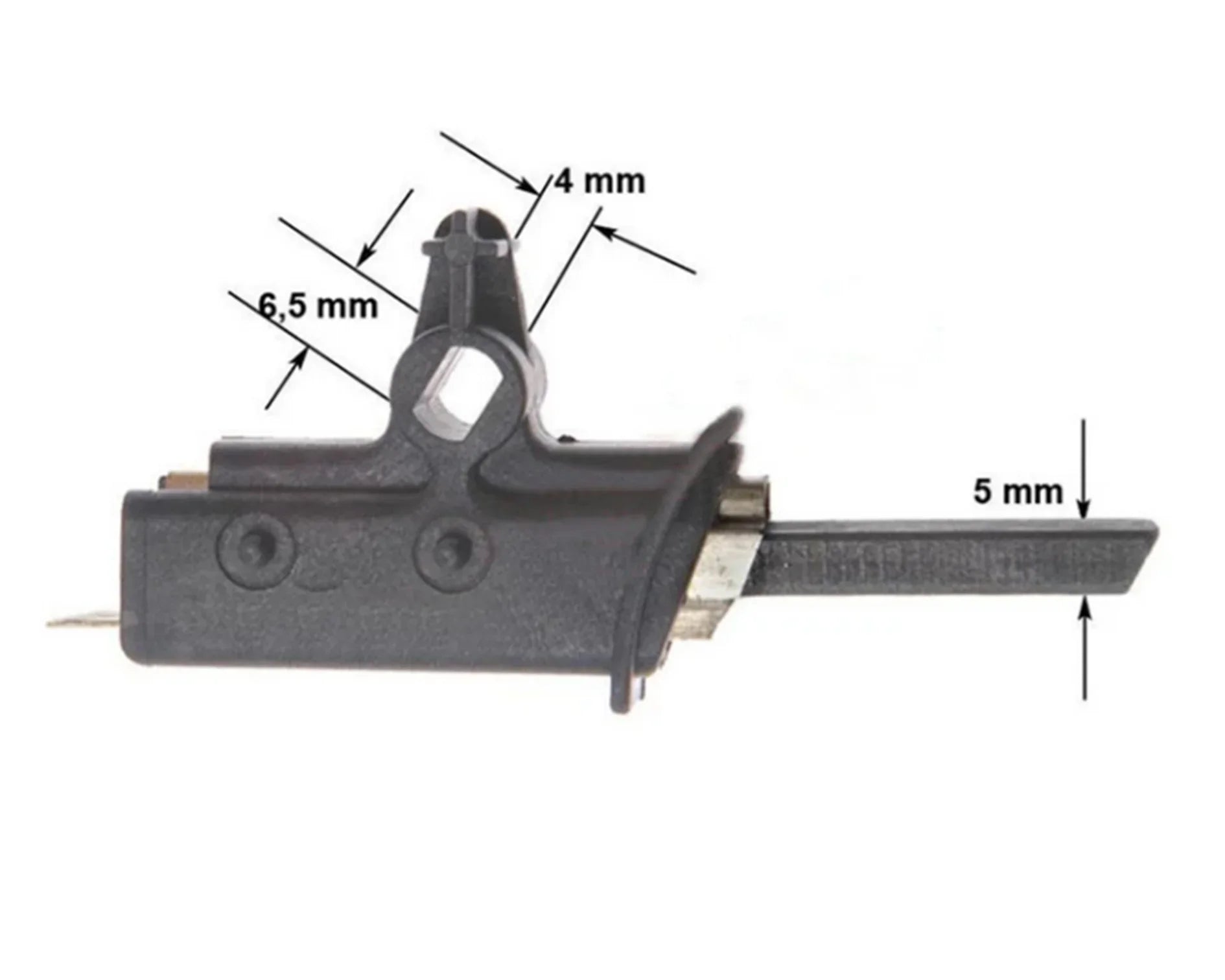 Motor Carbon Brushes for Smeg Washing Machines (SELNI Motors only / 2 Pack) - Mersey Spares