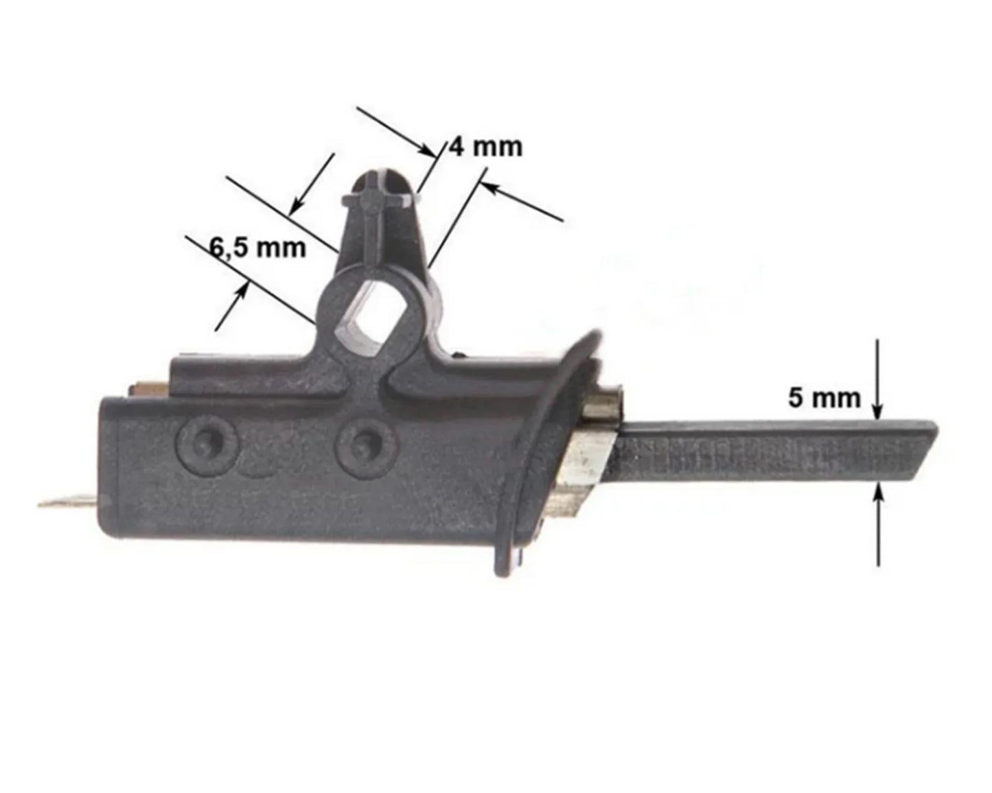 For Bush A147CR6W A126QB Washing machine carbon brushes SELNI Motors only - Mersey Spares