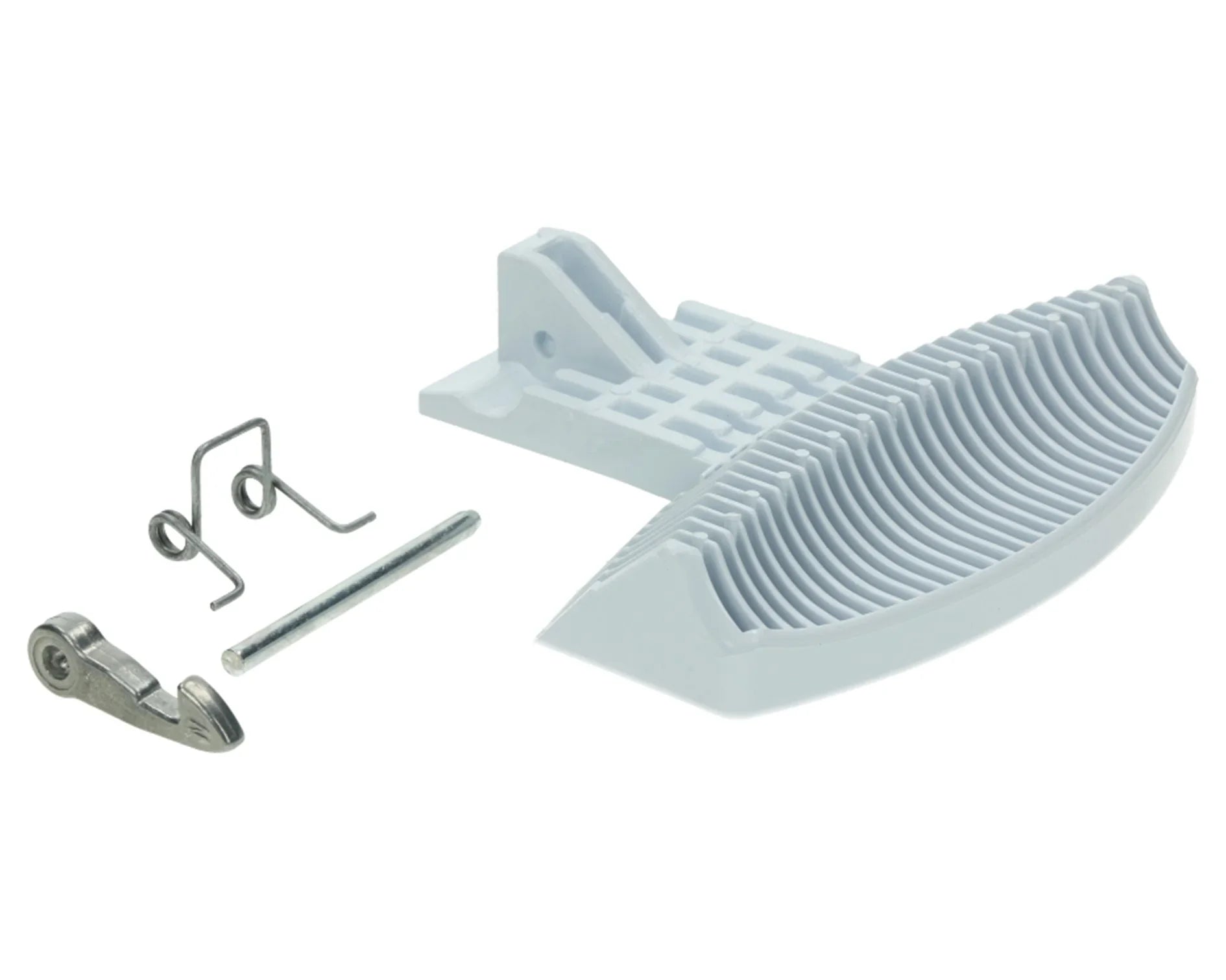 Washing Machine White Door Handle Catch Kit for Hotpoint - C00259035, J00231229 - Mersey Spares
