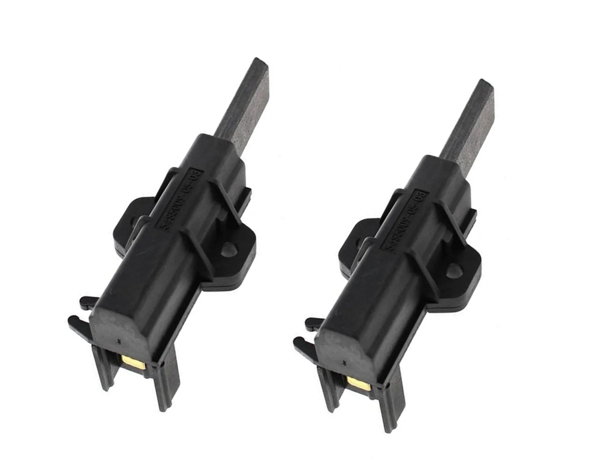 Washing Machine Welling Motor Carbon Brushes Set Black for Ariston - C00142207, C00273898, J00678499, J00130382, 16001921600, ES1329470 - Mersey Spares
