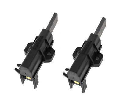 Washing Machine Welling Motor Carbon Brushes Set Black for Ariston - C00142207, C00273898, J00678499, J00130382, 16001921600, ES1329470 - Mersey Spares