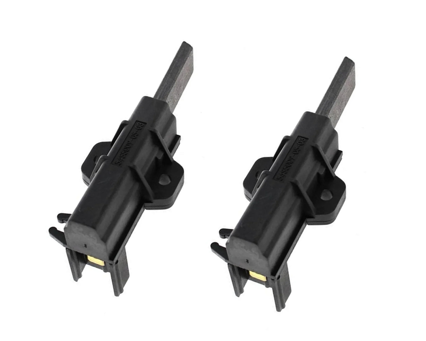 Washing Machine Welling Motor Carbon Brushes Set Black for Indesit - C00142207, C00273898, J00678499, J00130382, 16001921600, ES1329470 - Mersey Spares