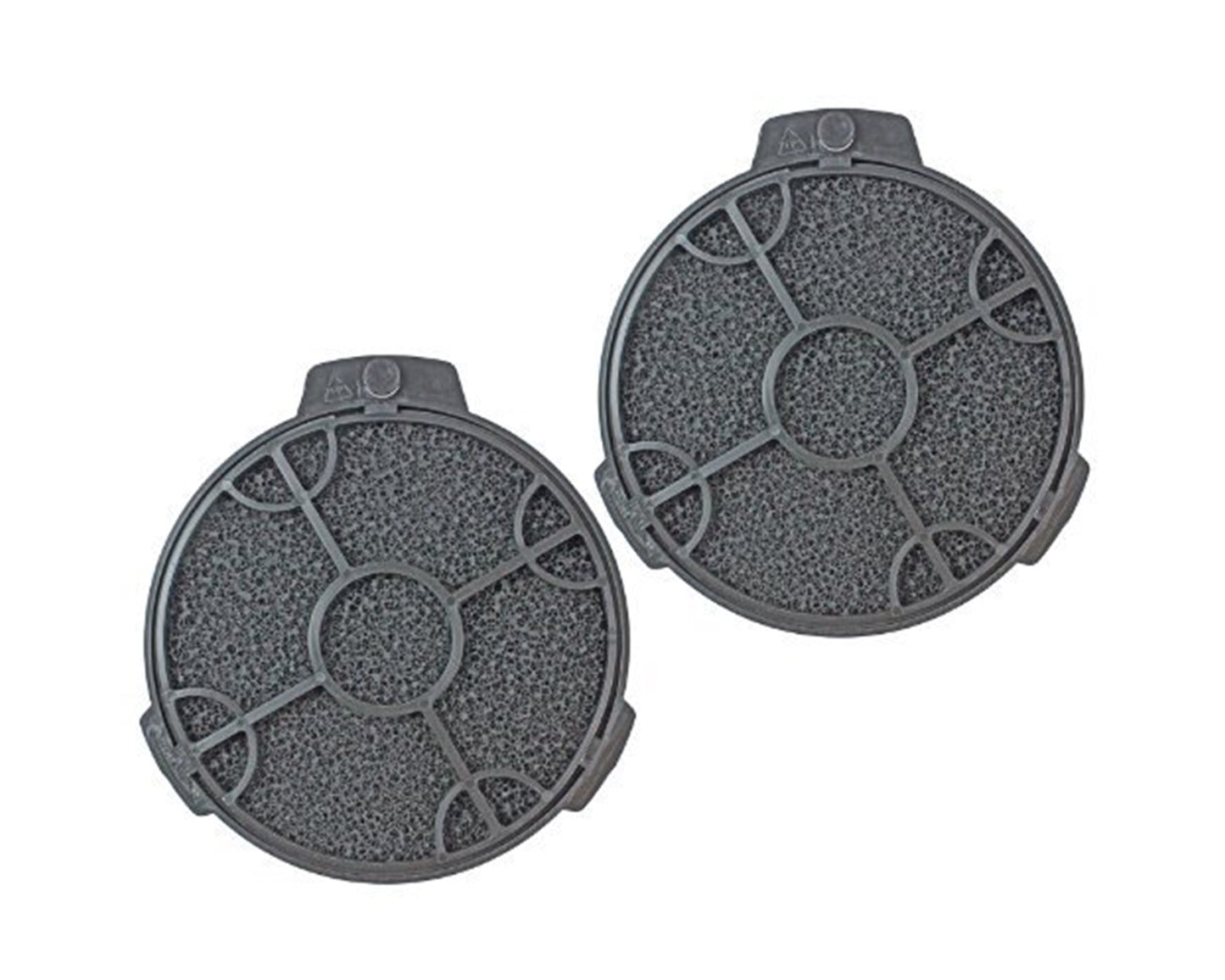 2 x For Cooke & Lewis Cooker Hood Carbon Filter Round Filters 5" CARBFILT4