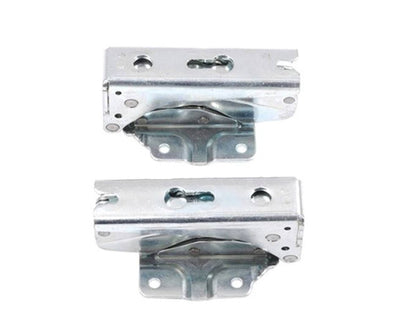Integrated Fridge Freezer Door Repair Hinge Set for Lamona LAM6000, LAM6050, LAM6400, LAM6401 - A4350840300, A5838110300, A4350840400, A5838110400