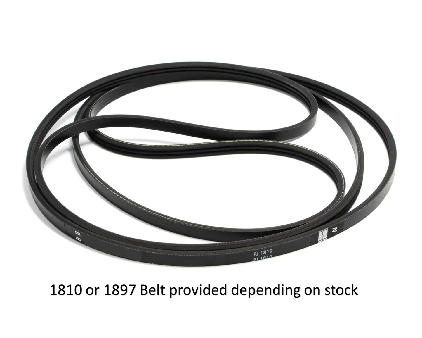Tumble Dryer Belt 1810 J3 for White Knight Crosslee 421309218601, Lamona LAM8800 A421309218601