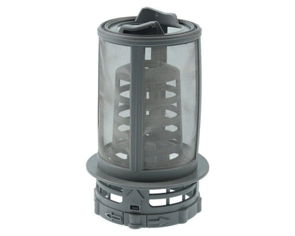 Genuine Dishwasher Bottom Drain Mesh Filter Assembley for Blomberg GLN8380X, GSN9120, GSN9121, GSN9477A, GVN9480X7 - Mersey Spares