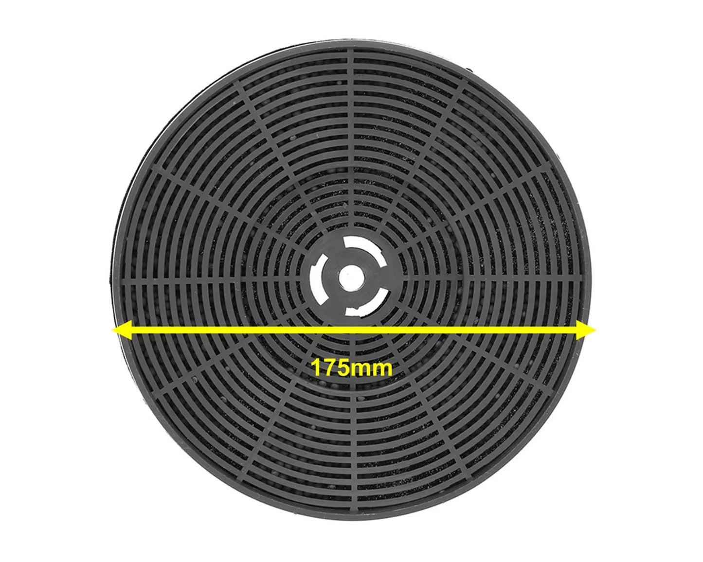 SIA2 Type Active Carbon Charcoal Odour & Grease Filter for SIA Cooker Hood Vent Extractor CPL61WH CPL71BL CPL71SS - Mersey Spares