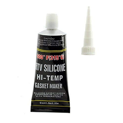 OVEN GLASS DOOR GLUE RTV High Temperature Heat Resistant Silicone ADHESIVE BLACK