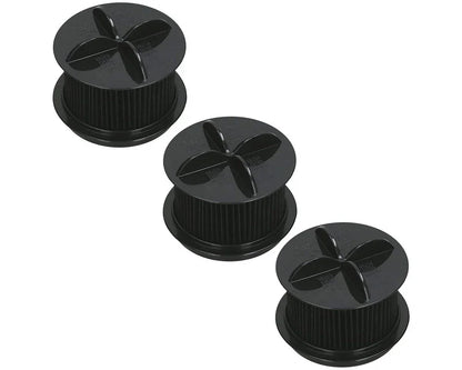 Circular Pleated HEPA Filter for Bissell PowerForce CleanView Vacuum Cleaners x 3 - Mersey Spares
