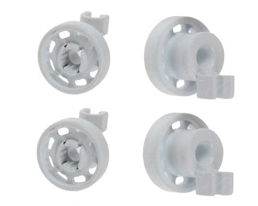 For BOSCH NEFF Dishwasher Wheel UPPER BASKET WHEELS x 4 - 424717 - Mersey Spares