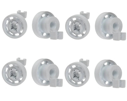 For Hotpoint Creda Dishwasher Wheel UPPER BASKET WHEELS x 8 - C00247530 - Mersey Spares