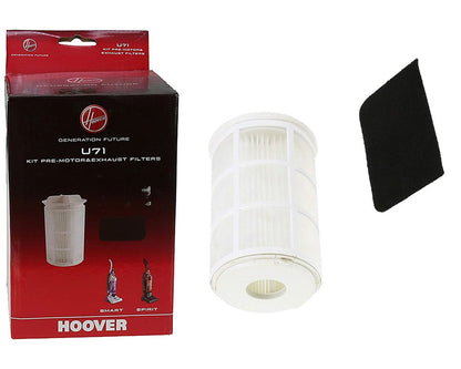 HOOVER U71 TH31 VR81 Vacuum Cleaner Pre Motor & Exhaust Filter GENUINE - 35601420, ES1671297