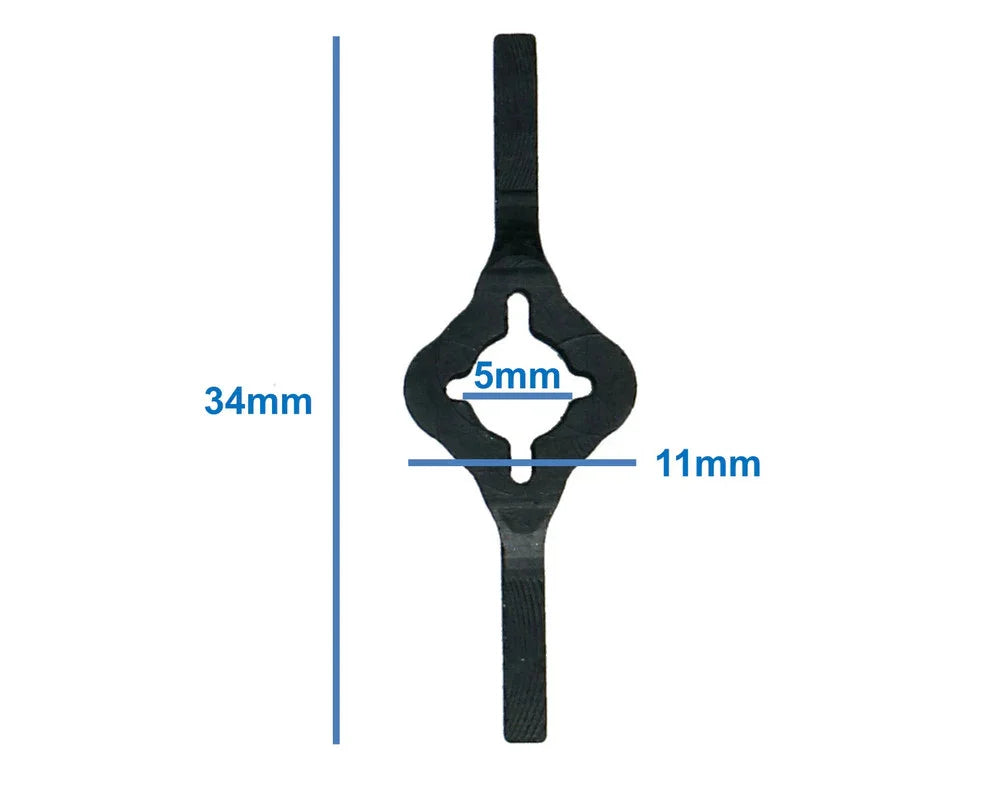 Water Pump Rubber Impeller for Ariston Tumble Dryers Common Fault Fix - C00306876, C00193127 - Mersey Spares