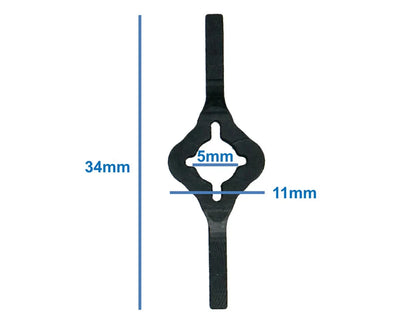 Water Pump Rubber Impeller for Proline, Swan Tumble Dryers Common Fault Fix - Mersey Spares