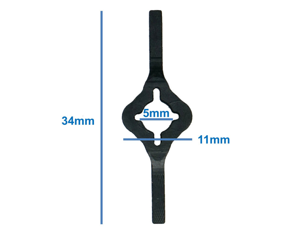 Water Pump Rubber Impeller for Creda Tumble Dryers Common Fault Fix C00306876, C00193127