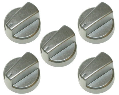 5 x Oven Control Knobs Hob Cooker For Belling 444447138 7139 7140 7142 7143 7146 - Mersey Spares