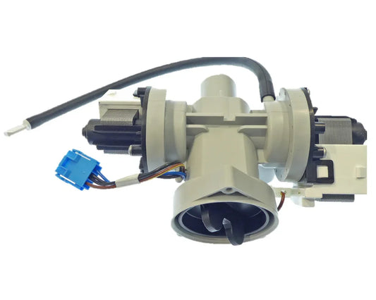 Genuine OEM Washing Machine Drain Pump & Filter Housing for LG - 5859EN1006C, ES1681519 - Mersey Spares
