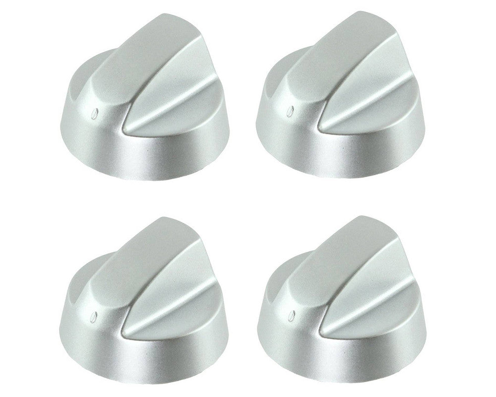 Silver Grey Control Knobs / Dials for Prima Oven Cooker & Hob Pack of 4
