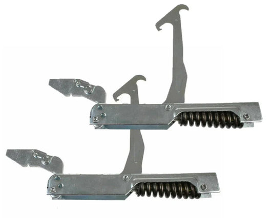 PAIR of Genuine SMEG MAIN OVEN COOKER DOOR HINGES 931330532 931331044 - Mersey Spares