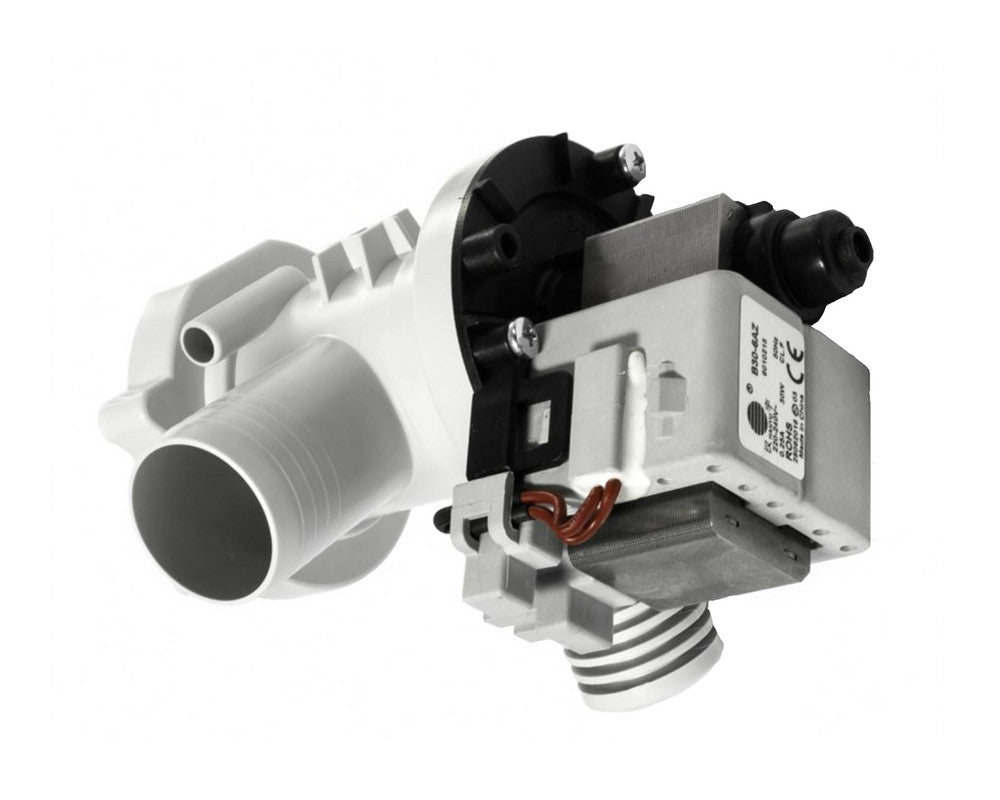 Washing Machine Drain Pump Outlet & Filter for Russell Hobbs RH1042, RH1247BSW, RH1247S, RH1247W, RH1247WSW, RHWD861400, RHWM61200B, RHWM61200W