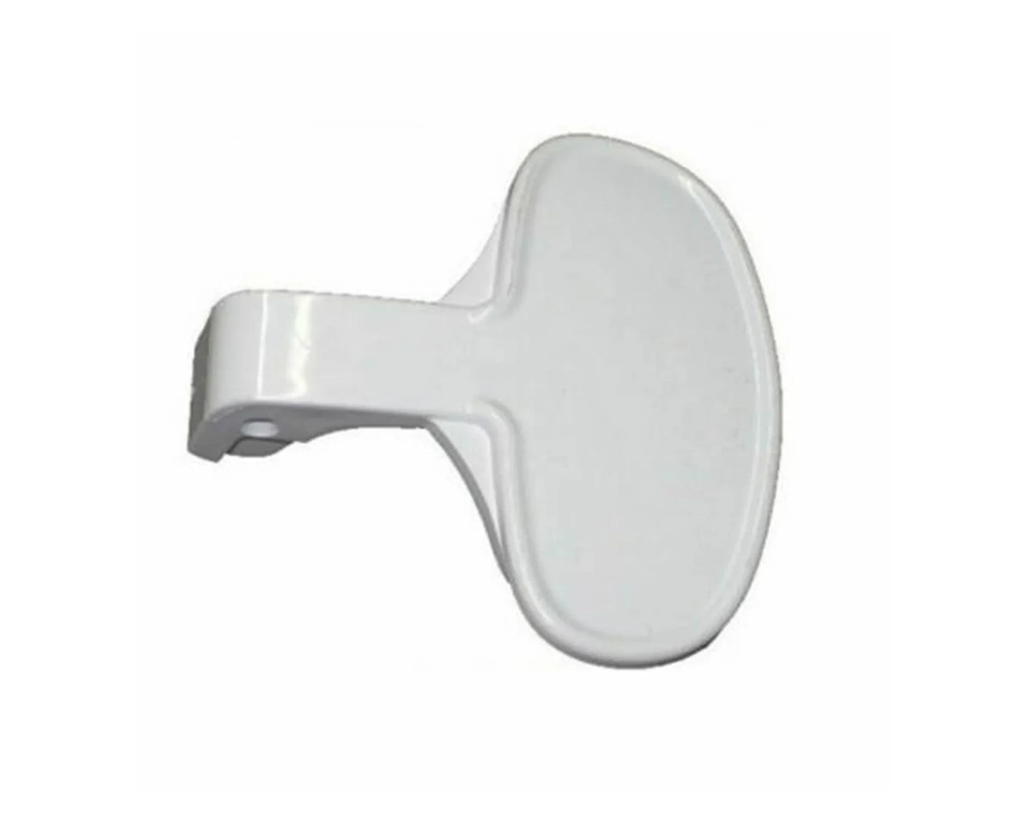 Washing Machine Door Handle White for Hoover Candy HNL2136-80, HNL3146-80, HNL316 - 09201342, 41010388, 40000967 - Mersey Spares