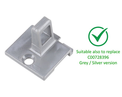 Tumble Dryer, Washing Machine Door Stop Latch Catch Lock for Indesit IDV65SUK, IS60V, IS60VS, ISL60V - C00142619
