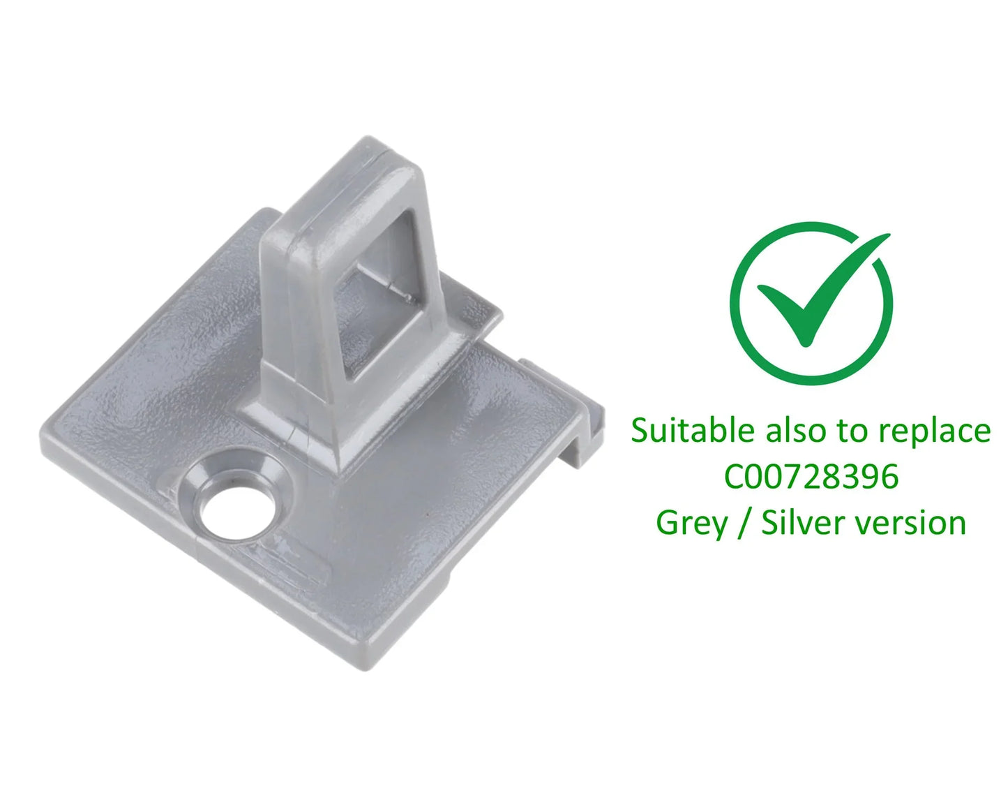 Tumble Dryer, Washing Machine Door Stop Latch Catch Lock for Creda TVR2 TVS3 TVU1, Swan STV407BUK, STV407WUK, STV407WUK, STV408BUK - C00142619 - Mersey Spares