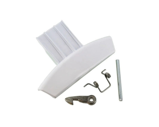 Genuine Hotpoint Washing Machine Door Handle Kit - C00259409, 482000023057, J00236287 - Mersey Spares
