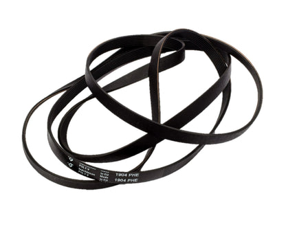 1904 H7, 1904H7EL Tumble Dryer Main Poly Vee Drive Belt for Whirlpool - 481935818118, 481281729473, 481935818156, ES1432326